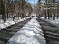 Сквер Александра Моисеенко. Фото ИА "Тюменская линия"