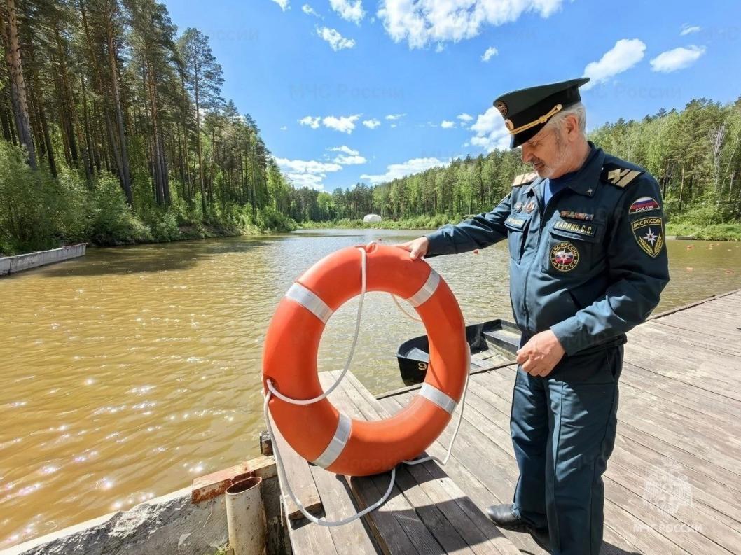 Инспекторы ГИМС проверяют безопасность тюменских пляжей - Тюменская линия