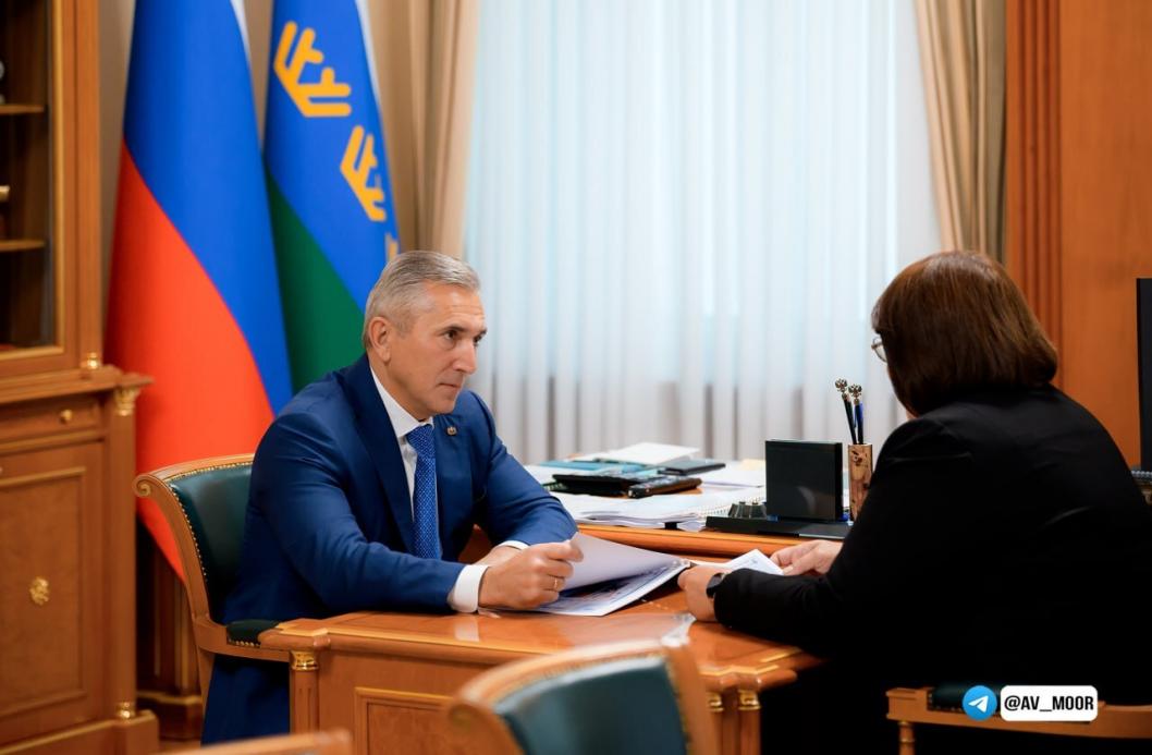 из Telegram-канала губернатора Тюменской области Александра Моора