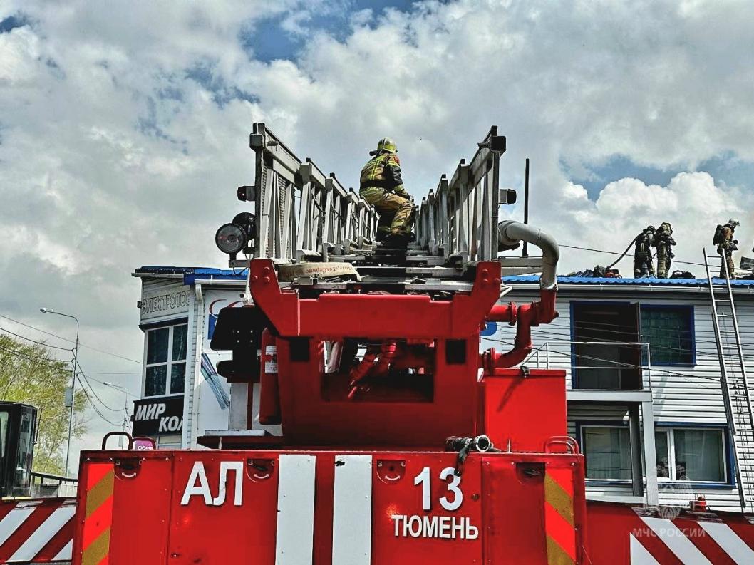 Двоих человек спасли пожарные в Тюменской области | 13.05.2024 | Тюмень -  БезФормата