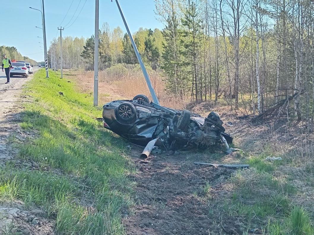 В Ярковском районе в ДТП погиб водитель автомобиля - Тюменская линия