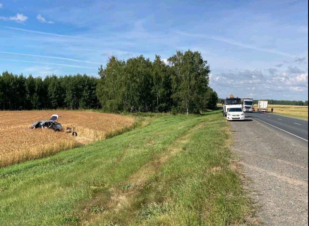 На трассе Тюмень - Омск в ДТП погиб водитель 