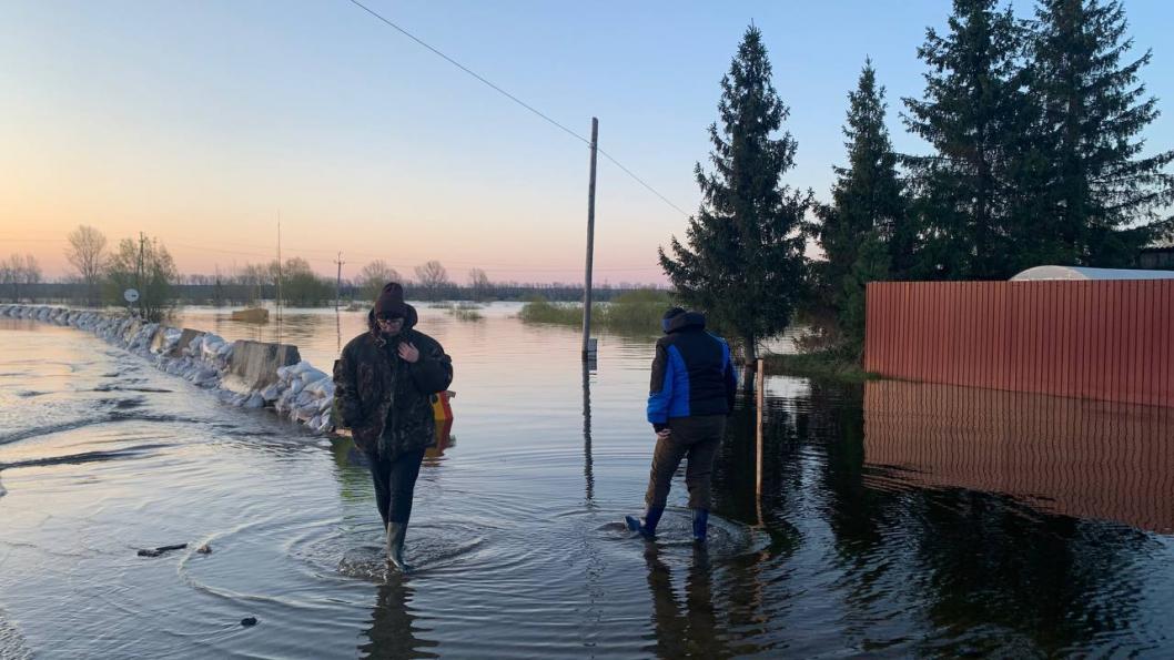 В Заводоуковском округе затопило 14 приусадебных участков