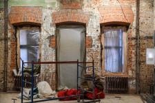 Дом Панкратьева в процессе реставрации