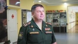 Начальник кафедры тактики инженерных войск, полковник Владимир Усольцев