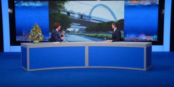 скриншот с трансляции прямого эфира